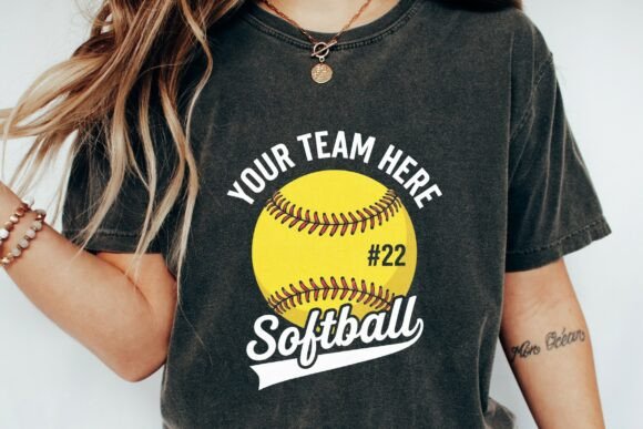 Download Softball Player Team Custom Number Png - Premium Resources