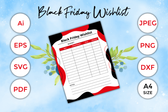 Download Black Friday Wishlist Printable - Black friday wishlist Collection