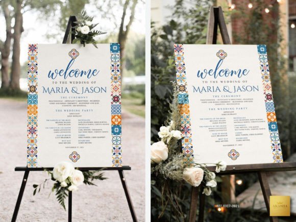 Download Mexican Theme Wedding Program Template - Wedding program template Collection