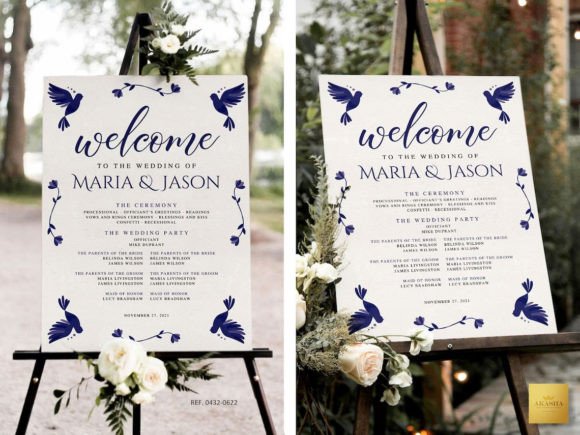 Download Mexican Theme Wedding Program Template - Wedding program template Collection