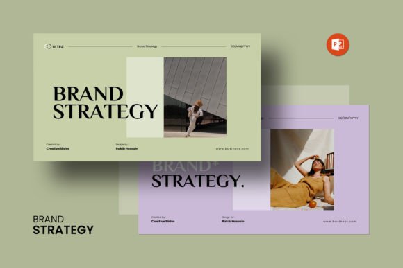 Download Brand Strategy PowerPoint Template - Brand strategy Collection