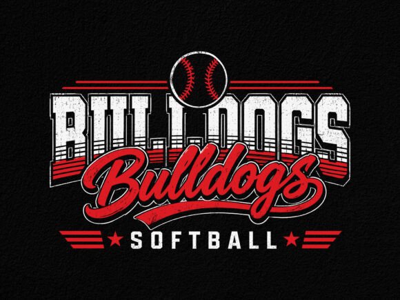 Download Bulldogs Softball Team PNG SVG Clipart - Softball team png Collection