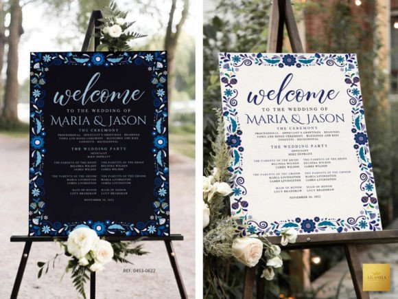 Download Mexican Theme Wedding Program Template - Premium Bundle