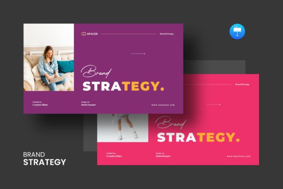 Download Brand Strategy Keynote Template - Brand strategy Collection