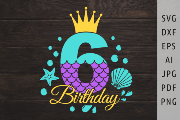 Download Mermaid Birthday Svg Mermaid Number Svg - Mermaid birthday Collection